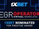 1xBet EGR operator awards