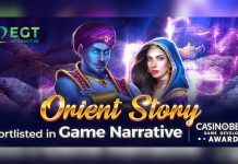 EGT Interactive Orient Story CasinoBeats Game Developer Awards