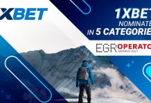 1xBet EGR Operator Awards nominations