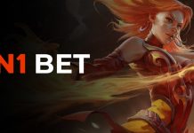 N1 Bet Main betting sponsor Dota 2 esports tournament